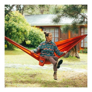 Hamac Unisex ENO TravelNest Hammock + Straps Combo Red - Img 8