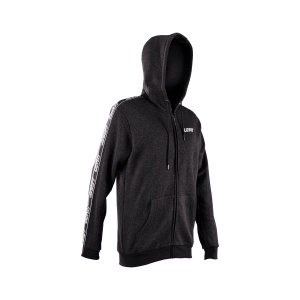 Hanorac Leatt Tech Zip-Hoodie Black