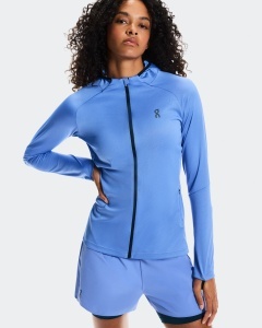 Hanorac On Climate Zip Hoodie W - albastru Iceberg | alergare - Img 3