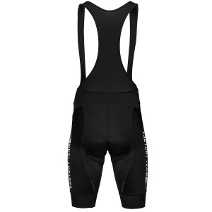 Hiru - pantaloni scurti ciclism pentru barbati Core Light Factory bibshorts - negru verde menta - Img 2