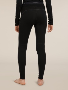 Icebreaker - colanti - ZoneKnit 200 Leggings W - Black - L - Img 2