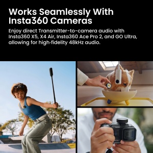 Insta360 Mic Pro Transmitter (Arctic White) - Img 5
