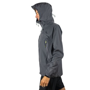 Instinct - Jacheta impermeabila unisex Ultra Rain Shell - gri antracit - Img 9