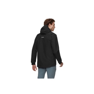 Jacheta Barbati Mammut Treeline Light HS Hooded Black - Img 2