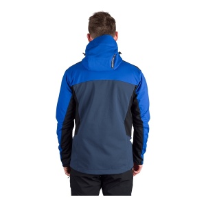 Jacheta Barbati Northfinder Softshell Aurelian Blue Black - Img 2