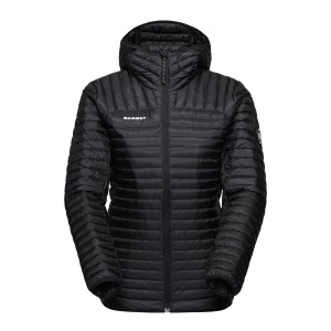 Jacheta Femei Mammut Broad Peak Light In Hooded Black - Img 5