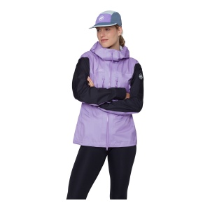 Jacheta Femei Mammut Taiss Light HS Hooded Lavandin-Black