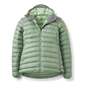 Jacheta Femei Rab Cirrus Alpine Dark Fig Green