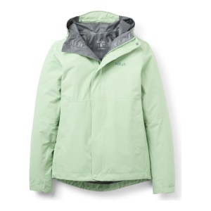Jacheta Femei RAB Downpour Fig Green