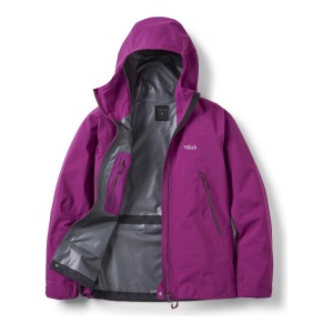 Jacheta Femei Rab Kangri GTX Plum - Img 4