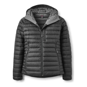 Jacheta Femei Rab Microlight Alpine Black - Graphene