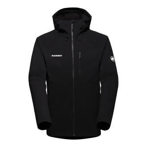 Jacheta Softshell Barbati Mammut Ultimate Comfort So Hooded Black