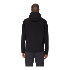 Jacheta Softshell Barbati Mammut Ultimate Comfort So Hooded Black - Img 3