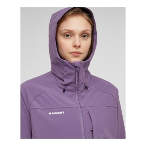 Jacheta Softshell Femei Mammut Ultimate Comfort So Hooded Paloja - Img 10
