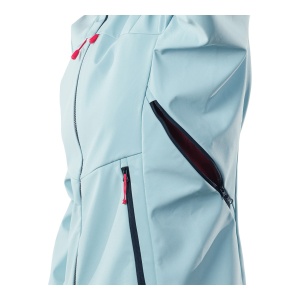 Jacheta Softshell Femei Northfinder Windproof Hiking Softshell Damaris Skyblue - Img 10