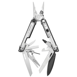 Leatherman - multi-tool 20 functii ARC 833076 Stainless Steel - argintiu gri inchis - Img 3