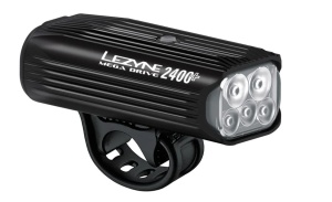Lezyne - Lumina fata far - MEGA DRIVE 2400+ - 2400 lumeni USB - negru