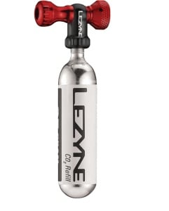 Lezyne - mini pompa CO2 - Control Drive CNC - rosie - 16g