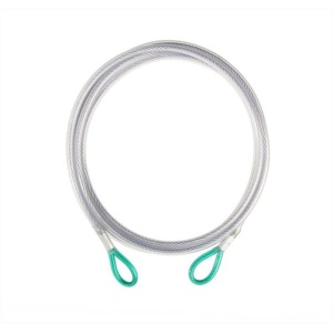 Lonjă de ancorare din oțel cu protecție Singing Rock Steel Anchor I 3m, 5m - Img 2