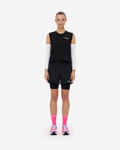 Maiou alergare CEP Run Shirt Sleeveless damă - negru - Img 9