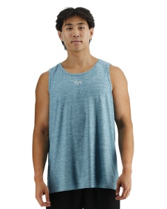 Maiou tehnic TYR Airtec Tank - albastru Delph Blu Heather