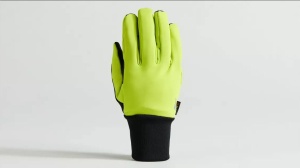 Manusi Ciclism SPECIALIZED Softshell Deep Winter (L/F) - Hyper Green