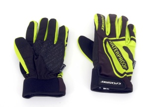Manusi CROSSER CG-965 Waterproof - Negru/Verde - Img 2