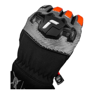 Manusi Schi Barbati Reusch Worldcup Warrior R-Tex XT Black-Silver-Fluo Red - Img 4