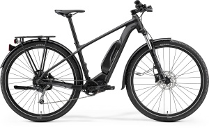 MERIDA 2022 eBIG.NINE 300SE XL(53) MATT FEKETE (SOTETEZUST)