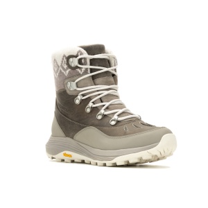 Merrell - pantofi alergare trail - Siren 4 Thermo Mid Zip Waterproof W - Moon | Ocre - Img 2