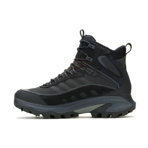 Merrell - pantofi sport - MOAB SPEED 2 THERMO MID WP - triple black - Img 3