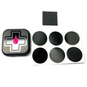 Muc-Off - set petice camera bicicleta Glueless Punture Repair Patch 25mm - Img 3