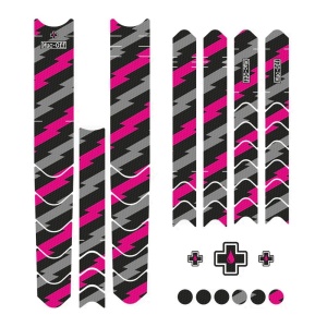 Muc-Off - set stickere protectie cadru bicicleta Frame Protection Kit E-MTB - trasnete multicolore - Img 3