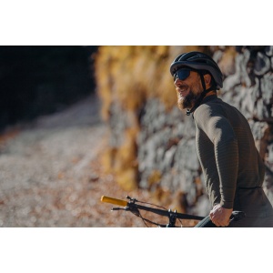 Northwave - bluza ciclism pentru barbati maneca lunga Trip Knit - verde army negru - Img 5