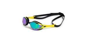 Ochelari inot Arena Cobra Edge Swipe Mirror - verde smarald-galben-negru
