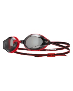 Ochelari înot TYR Black Ops 140 EV Racing - roșu/negru | anti-aburire