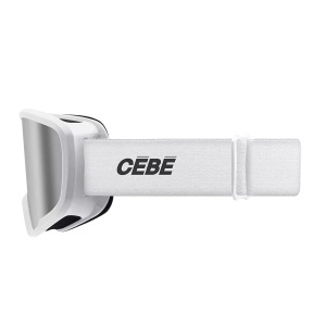 Ochelari Schi Copii Cebe Hoopoe 2 White-Grey SIlver Mirror Cat. 2-3 One Size - Img 2