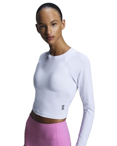 On - bluza - Studio Long-T Crop W - White - Img 3