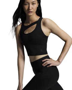 On - bustiera - Studio Cut-Out Crop W - Black - Img 6