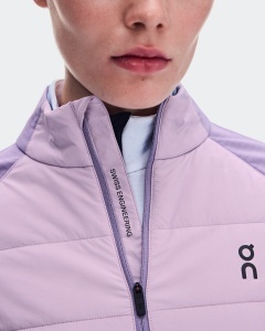 On - jacheta - Weather Hybrid Jacket W - Mallow | Foxglove - L - Img 4