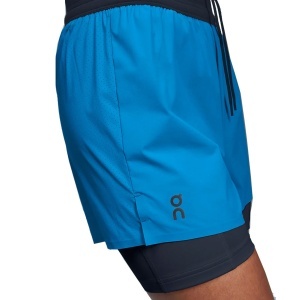 On - pantaloni scurti - 3" Performance 2/1 Shorts - albastru - XS - Img 3