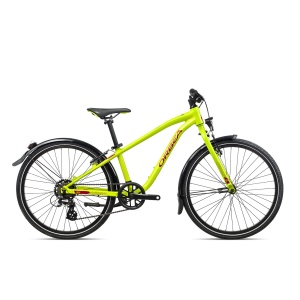 Orbea - bicicleta copii MX 24 Park - galben fluo-rosu