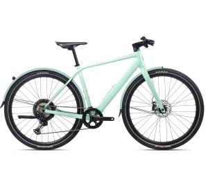 Orbea VIBE H10 MUD Light Green - bicicletă electrică urbană
