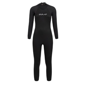 Orca - costum neopren ape deschise pentru femei vizibilitate sporita W Vitalis OpenWater HI VIS wetsuit - negru portocaliu - Img 3