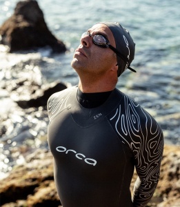 Orca - costum neopren pentru barbati Freedive Zen 1 P wetsuit - negru alb - Img 4