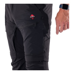 Pantaloni Barbati Northfinder Hiking 2-In-1 Bartol Black - Img 9