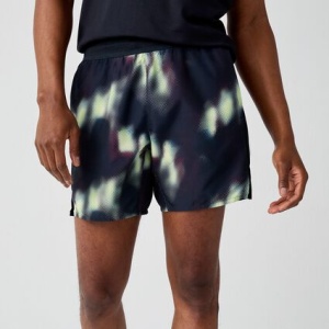 Pantaloni scurți alergare Brooks Dash 6" Short Printed bărbați - mov