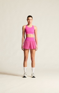 Pantaloni scurți alergare Craft Hypervent Wide Shorts damă - roz