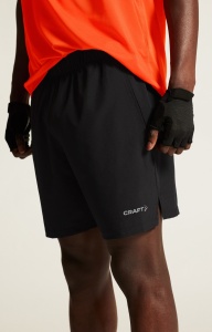 Pantaloni scurți Craft ADV Essence - negri | alergare bărbați - Img 6