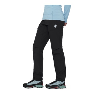 Pantaloni Softshell Femei Mammut Taiss So Black - Img 4